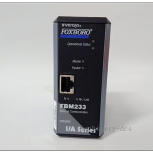 Foxboro FBM233 P0926GX High-Performance Redundant Ethernet Fieldbus Communication Module