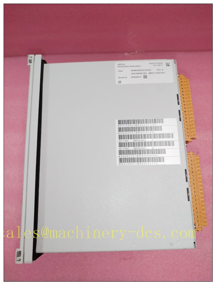 ABB REM545BG226BAAA Relion 545 Series Motor Protection and Management Relay - Image 4