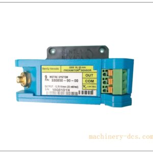 Bently Nevada 330850‑90‑00 3300‑XL 25 mm Proximitor Sensor, 9‑Meter System Length, Panel‑Mount