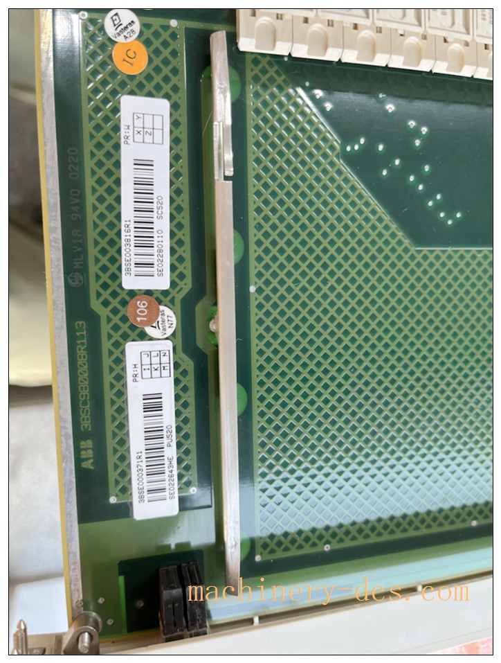 ABB SC520 (3BSE003816R1) Submodule Carrier with Local CPU for Advant OCS / AC400 Controller System - Image 3