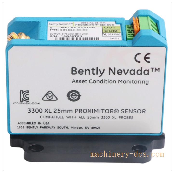 Bently Nevada 330850‑90‑00 3300‑XL 25 mm Proximitor Sensor, 9‑Meter System Length, Panel‑Mount - Image 3
