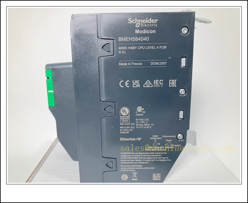 Schneider BMEH584040 Modicon M580 Hot Standby Redundant PAC Processor, Level 4 Remote, 16MB Program Memory - Image 3
