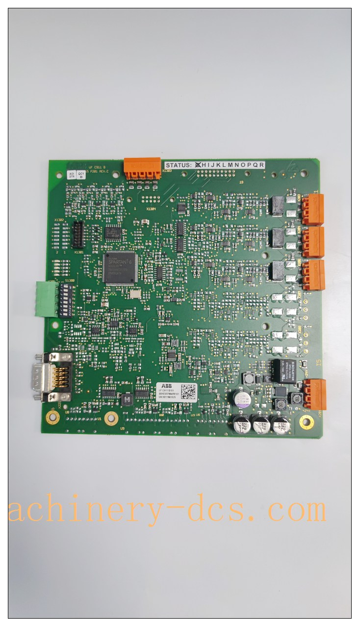 ABB CVM12B 3BHE037864R1110 is a high-precision Current & Voltage Measurement Board - Image 4