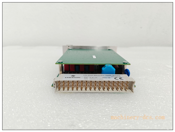 Emerson EPRO A6110 Dual‑Channel Relative Shaft Vibration Monitor Module for AMS 6500 Machinery Protection System - Image 4