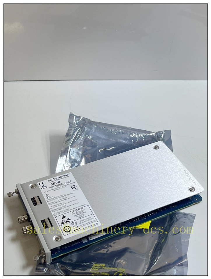 Bently Nevada 3500/25‑01‑01‑00 Dual‑Channel Keyphasor Module (Internal Termination) for 3500 TSI Machinery Protection Rack - Image 3