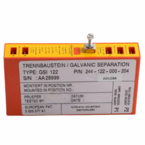 VIBRO‑METER GSI122 Galvanic Separation Unit (Part‑No:244‑122‑00‑204)
