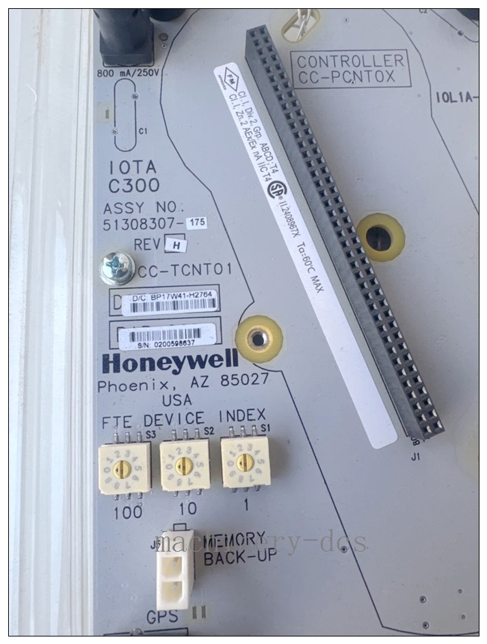 Honeywell CC-TCNT01 C300 Controller Input Output Termination Assembly (IOTA) Module - Image 3