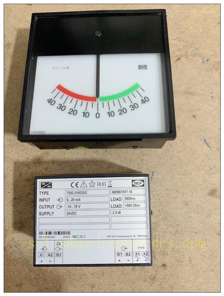 DEIF VTR‑5‑NB Isolated True RMS Voltage Transducer, 0–500 VAC Input, 4–20 mA Output for Power Monitoring - Image 3
