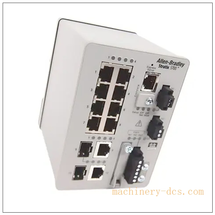 Allen‑Bradley 1783‑BMS10CGN Stratix 5700 10‑Port Fully‑Managed Industrial Ethernet Switch - Image 2