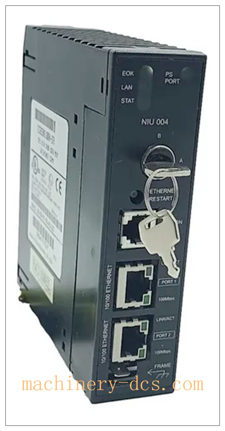 GE Fanuc IC693NIU004 Ethernet Network Interface Unit (ENIU) for Series 90‑30 PLC System