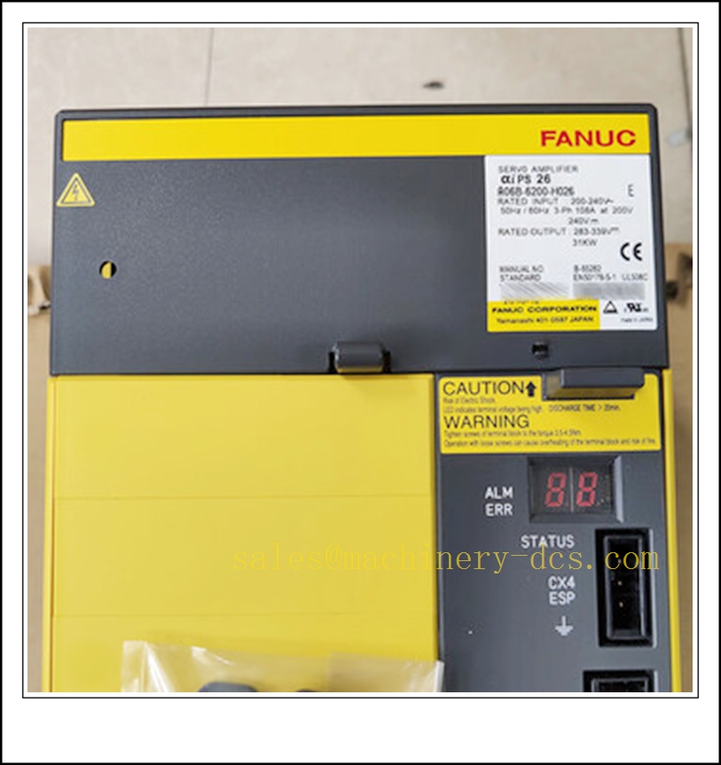 FANUC A06B-6200-H026 αiPS 26-B Power Supply Module for αi Series Servo and Spindle Amplifiers - Image 3